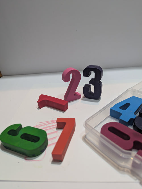 Colour With Me: Number Crayons