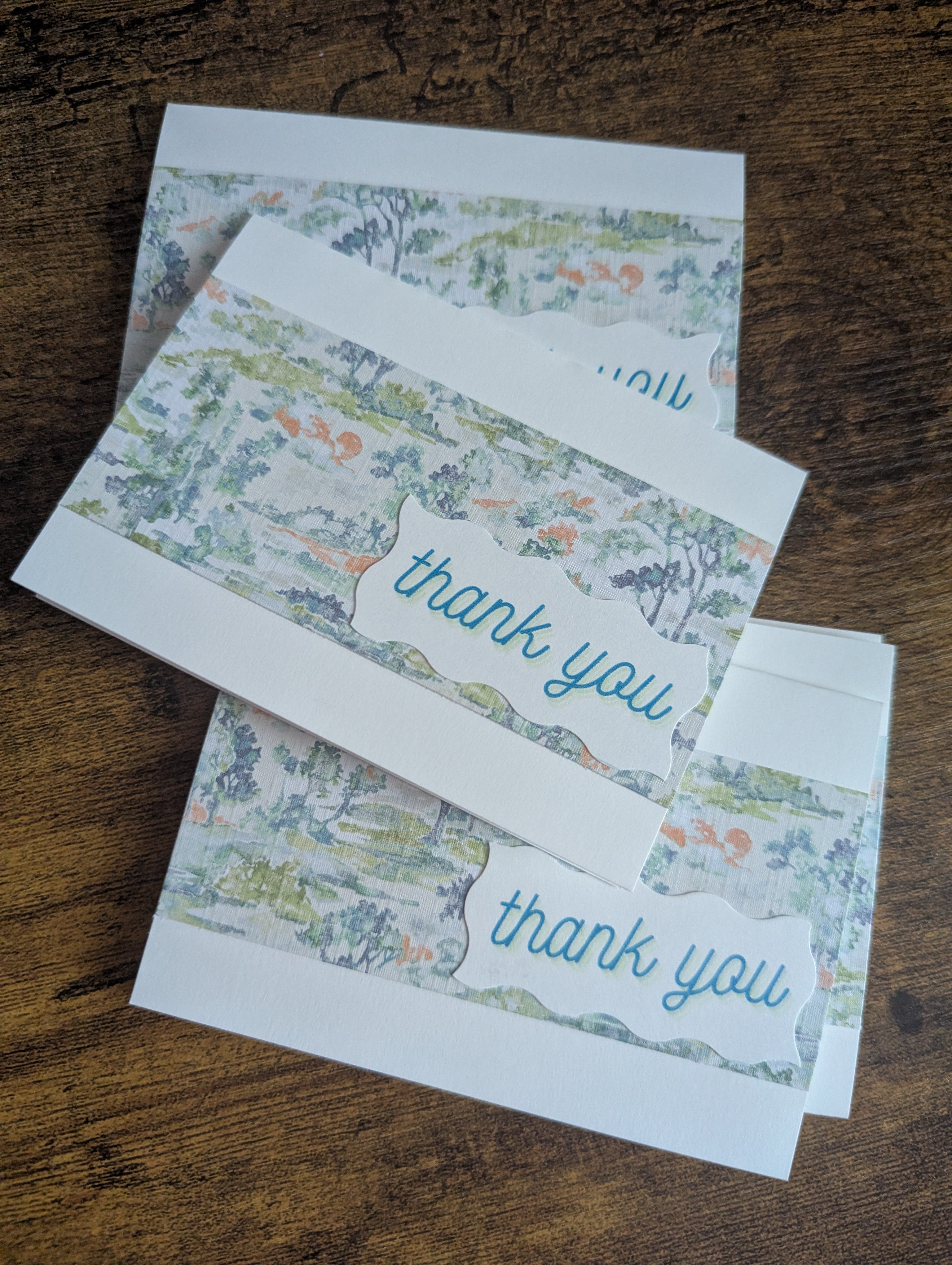 Cosy Greetings: Thank You Cards (6 pack)