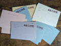 Cosy Life: Heirloom Recipe Cards