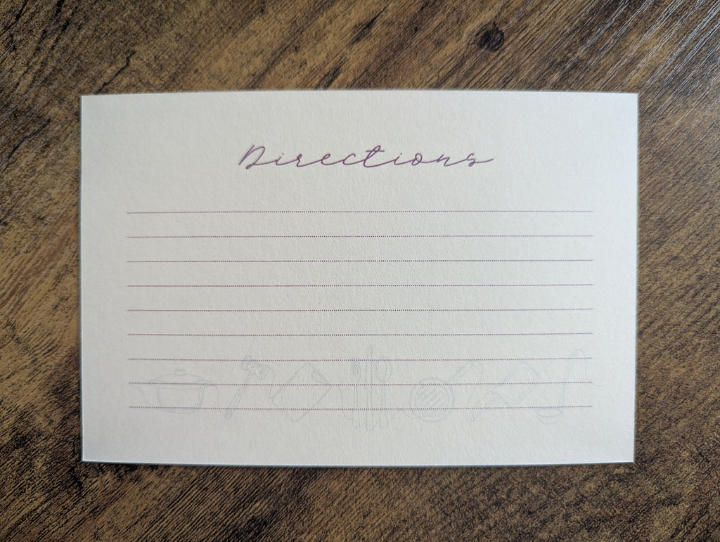 Cosy Life: Heirloom Recipe Cards
