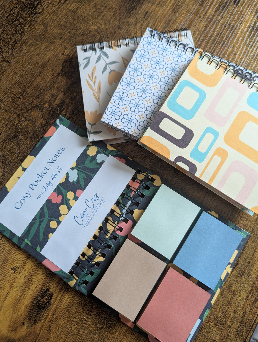 Cosy Pocket Notes: Mini Sticky Note Set