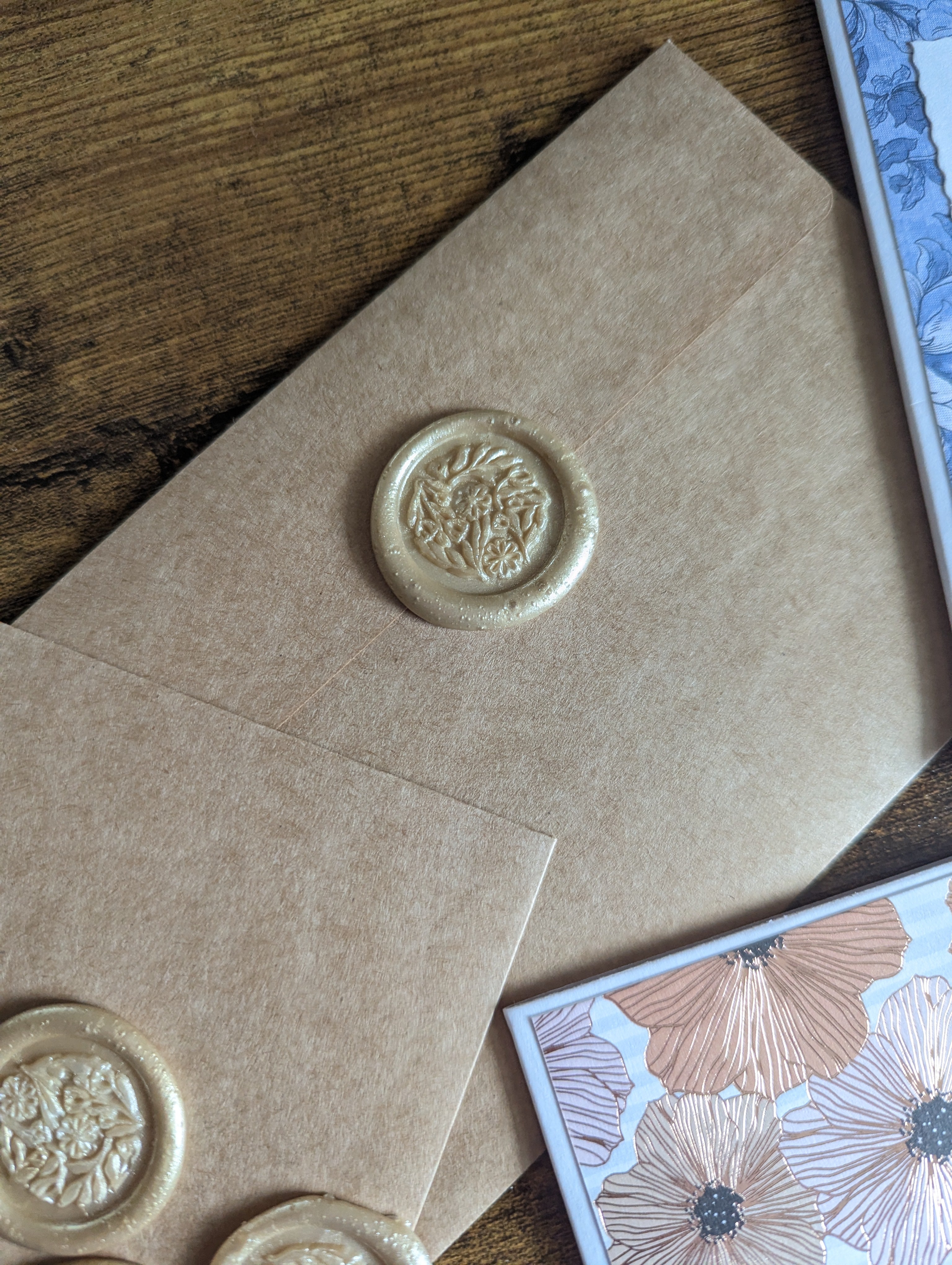 Cosy Greetings: Wax Seal Envelope Sticker