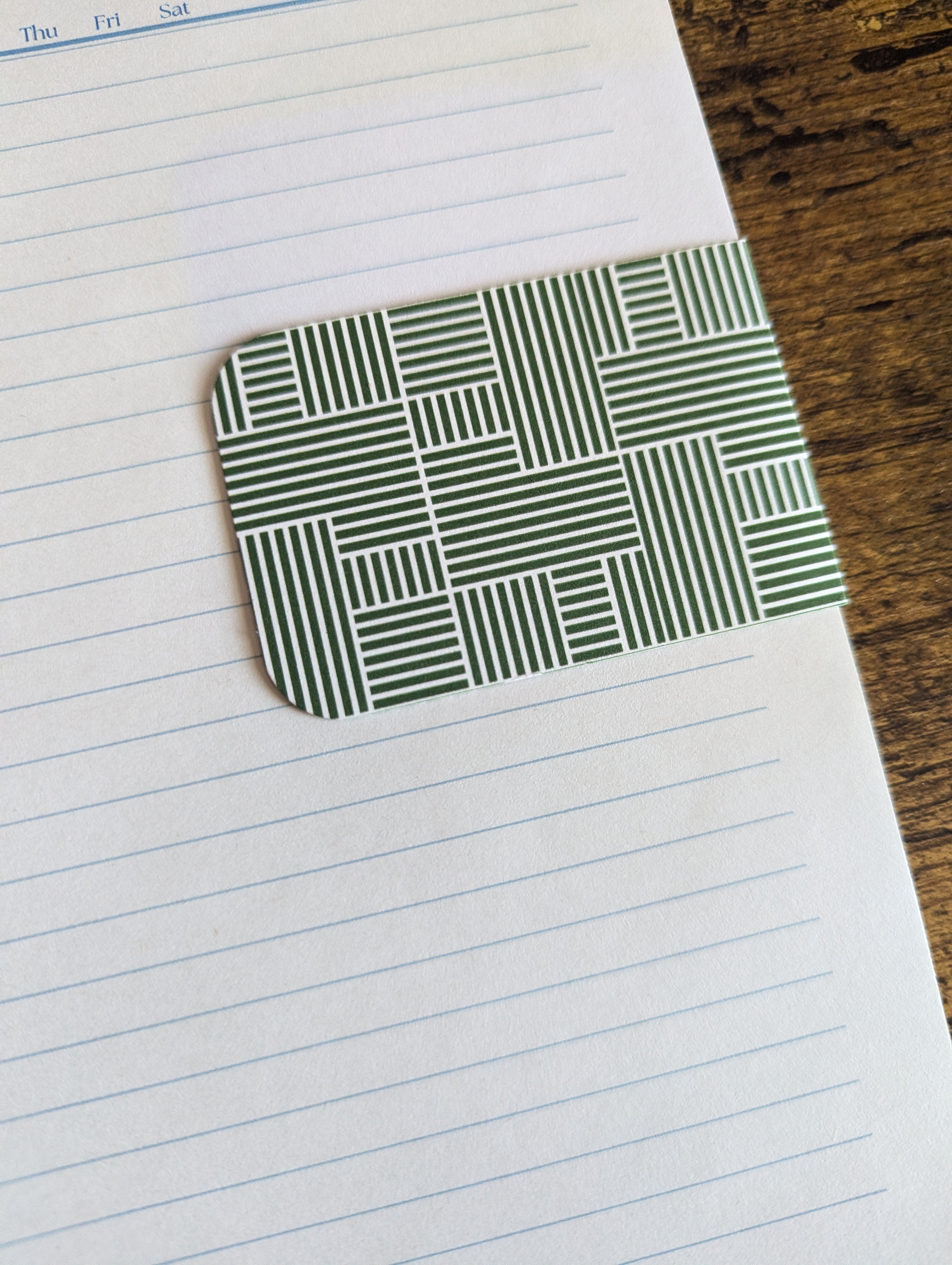 Cosy Notes: Magnetic Bookmark