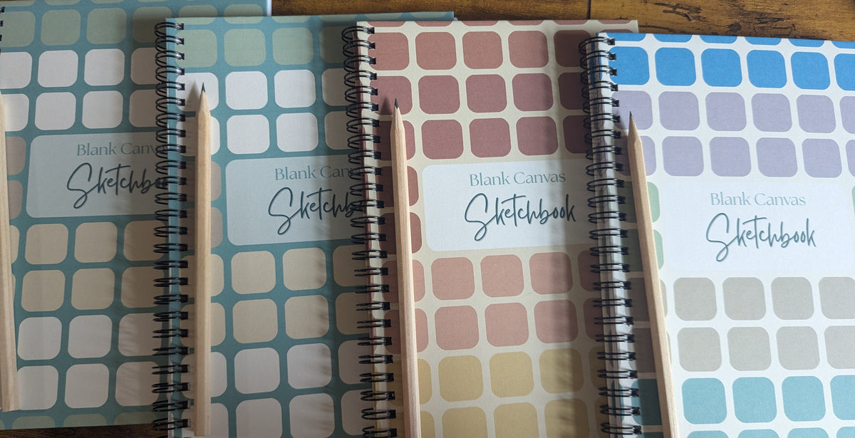 Blank Canvas Sketchbook