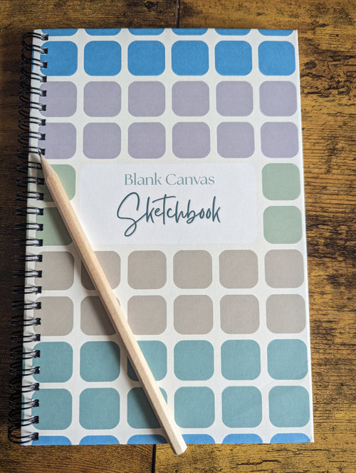 Blank Canvas Sketchbook