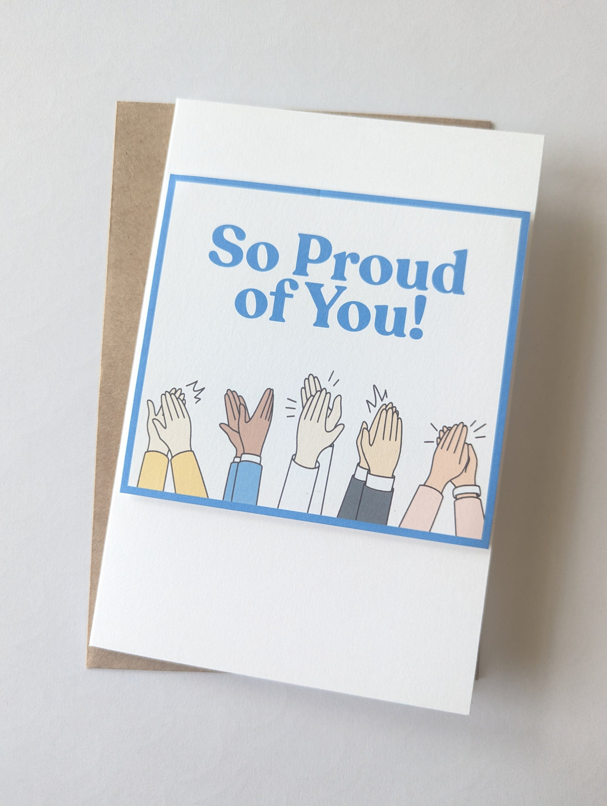 Cosy Greetings: "So Proud of You" Card