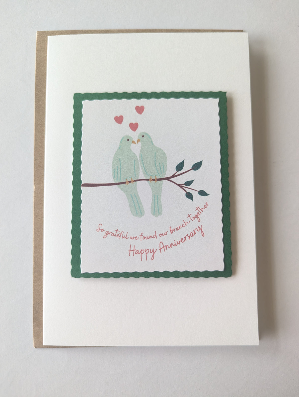 Cosy Greetings: Lovebirds Card